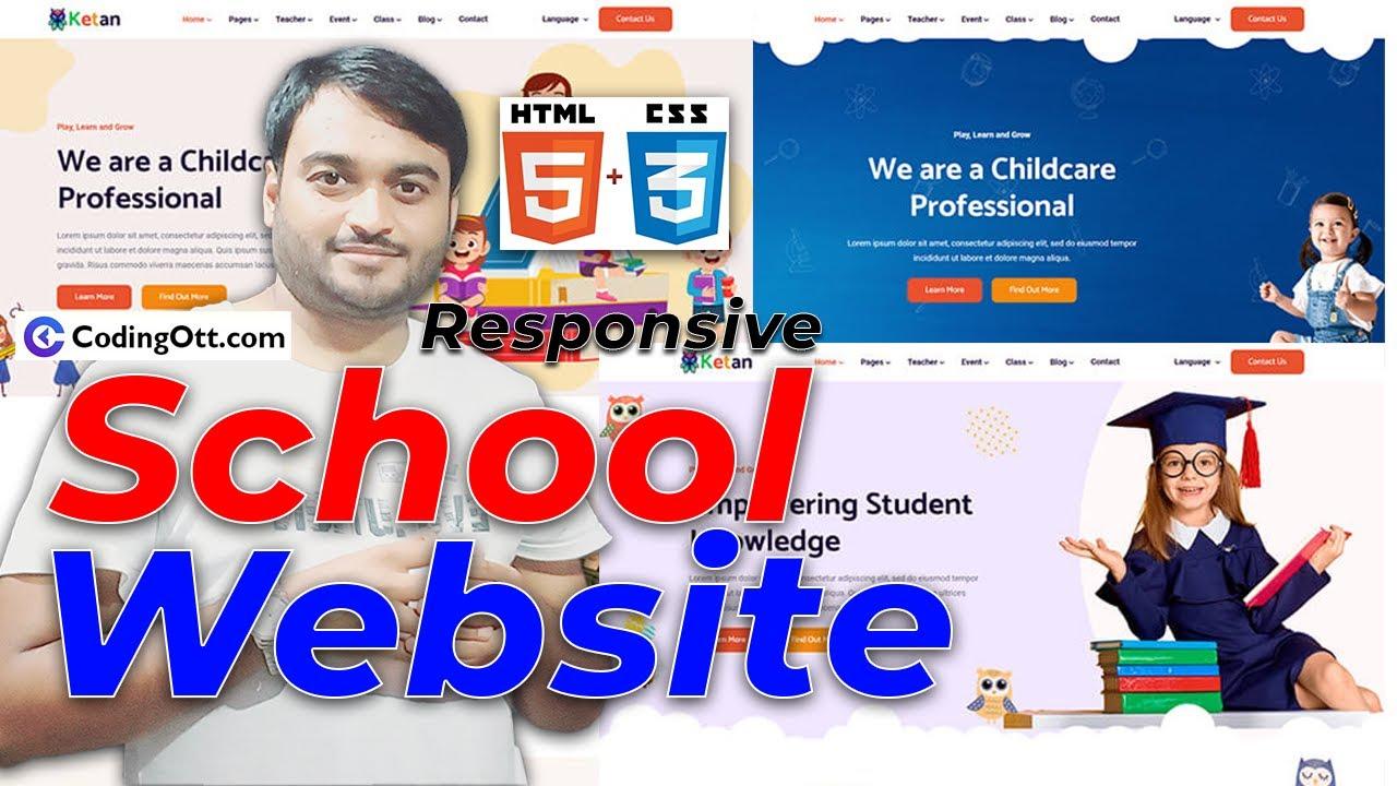 Ch-22 Responsive School Website