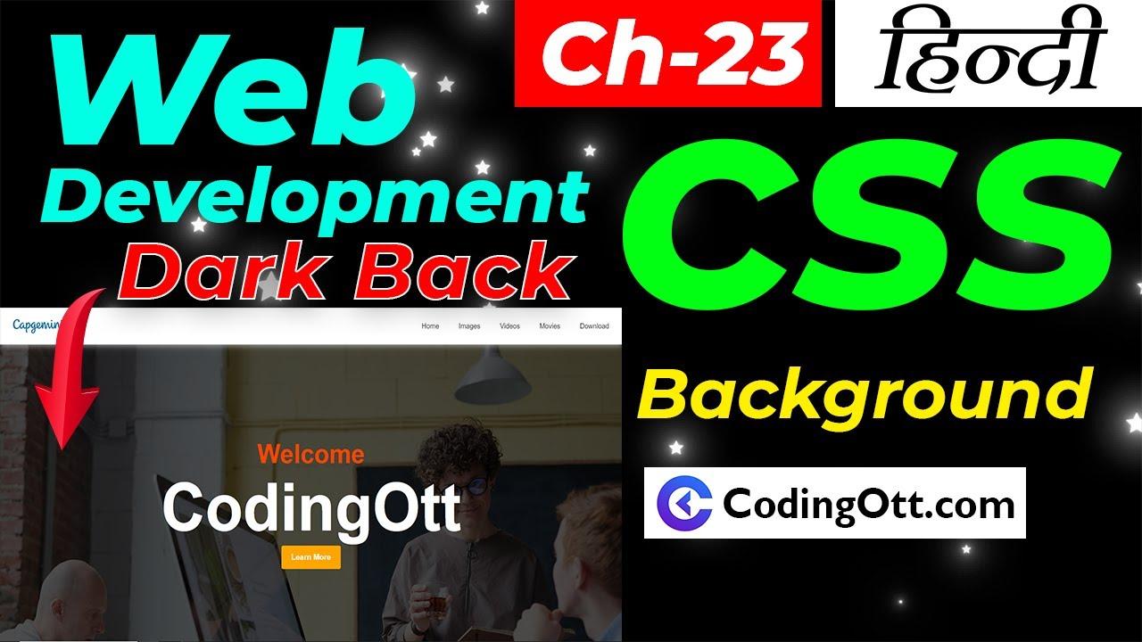 Ch-23 Background Property in Css