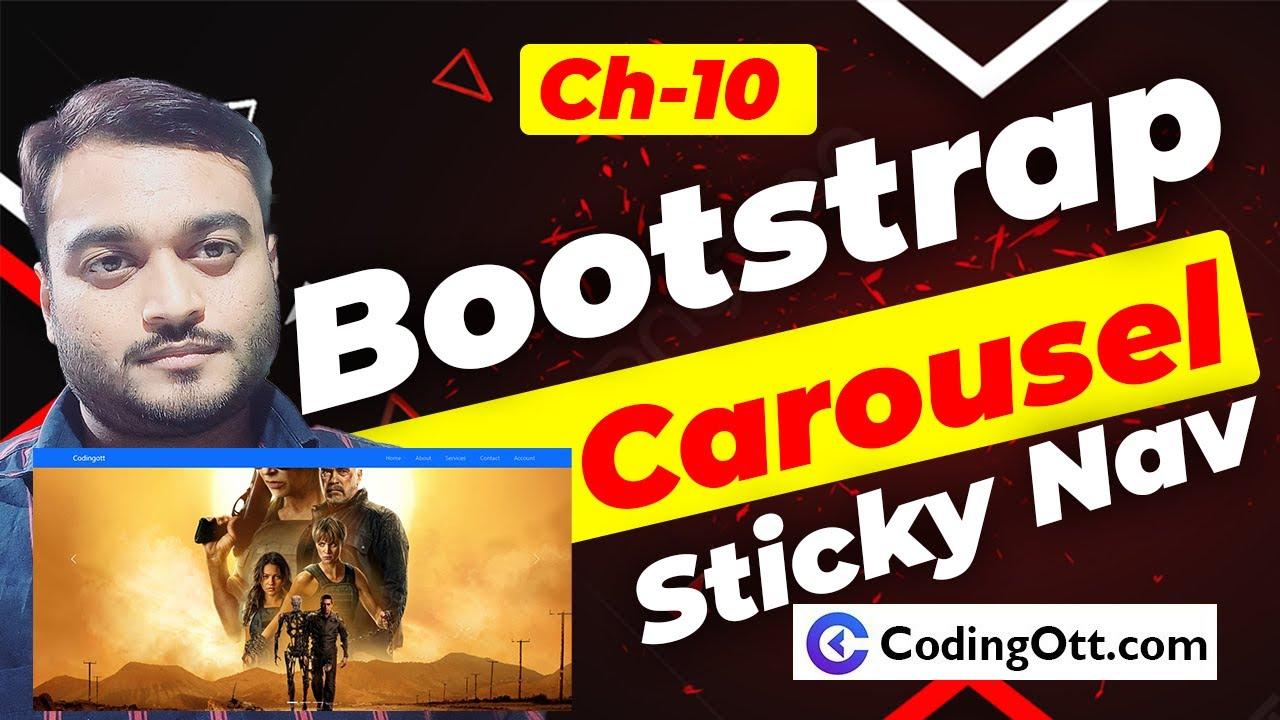 Ch-10 Sticky Nav & Carousel Slider Animation