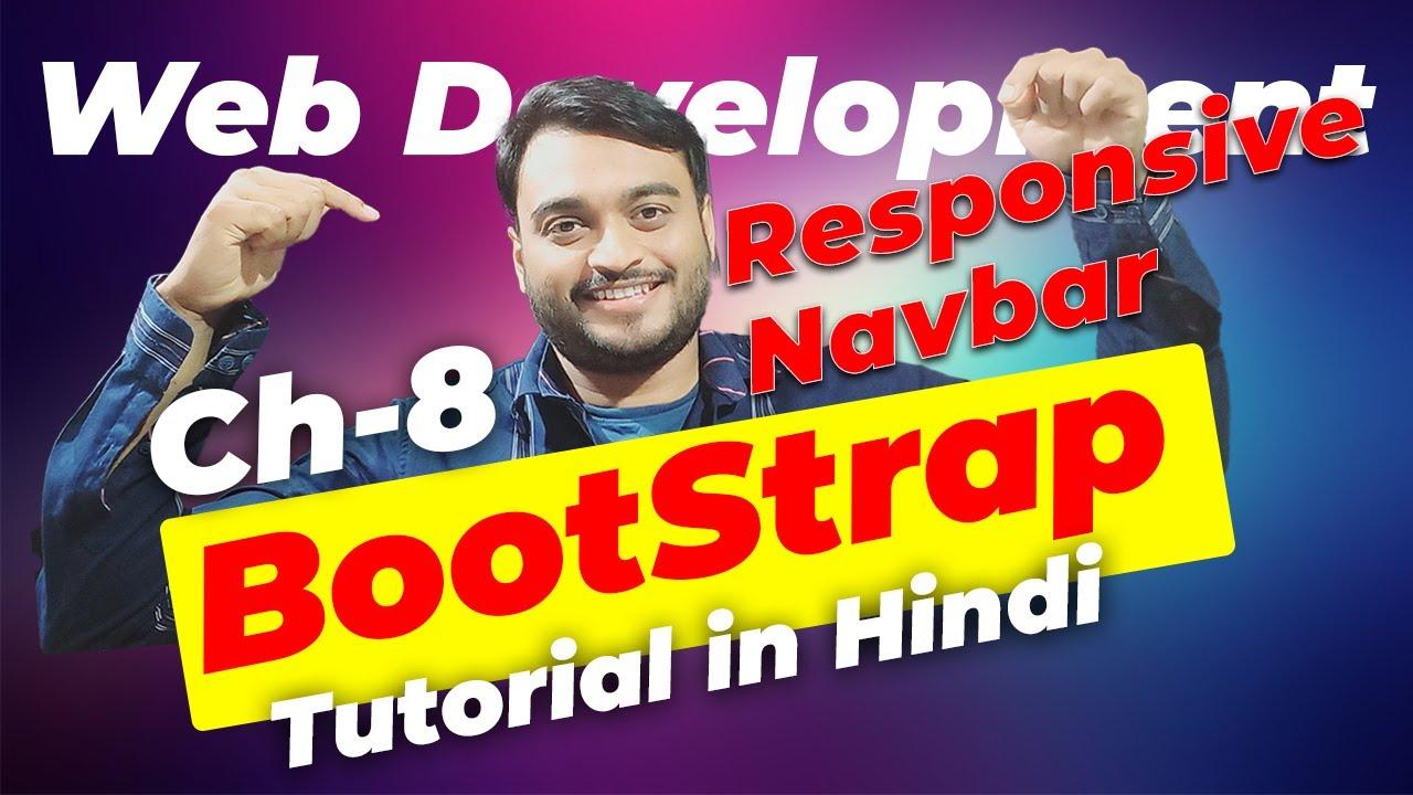 Ch-8 Navbar Nav Responsive in Bootstrap