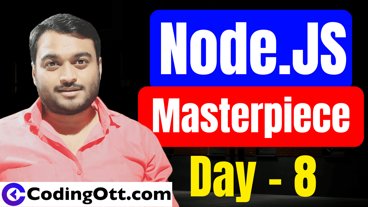 Day-8 Serving Static Files FS Module in Node JS