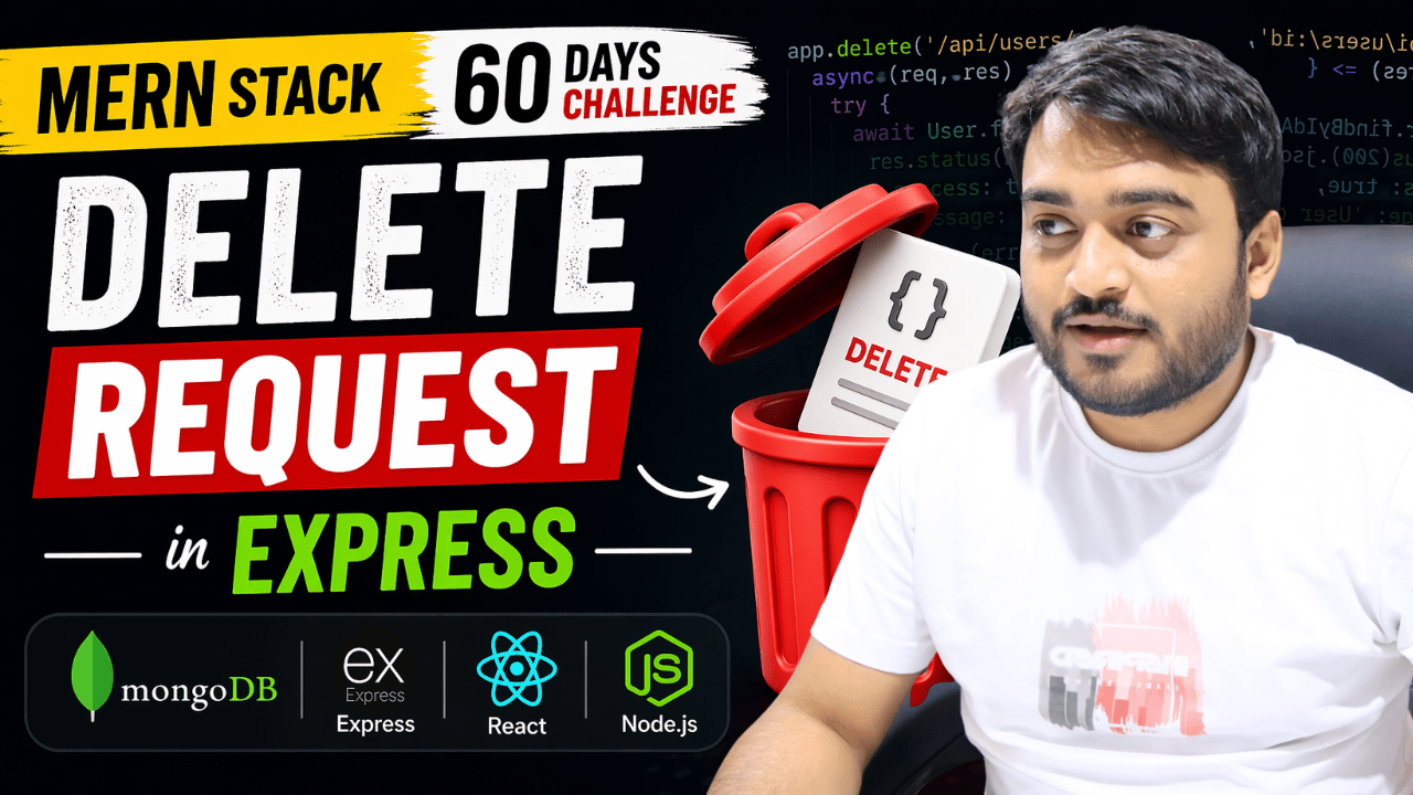 Day-20 Delete request in express